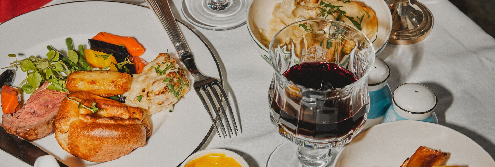 The Great British Sunday Lunch aboard the British Pullman