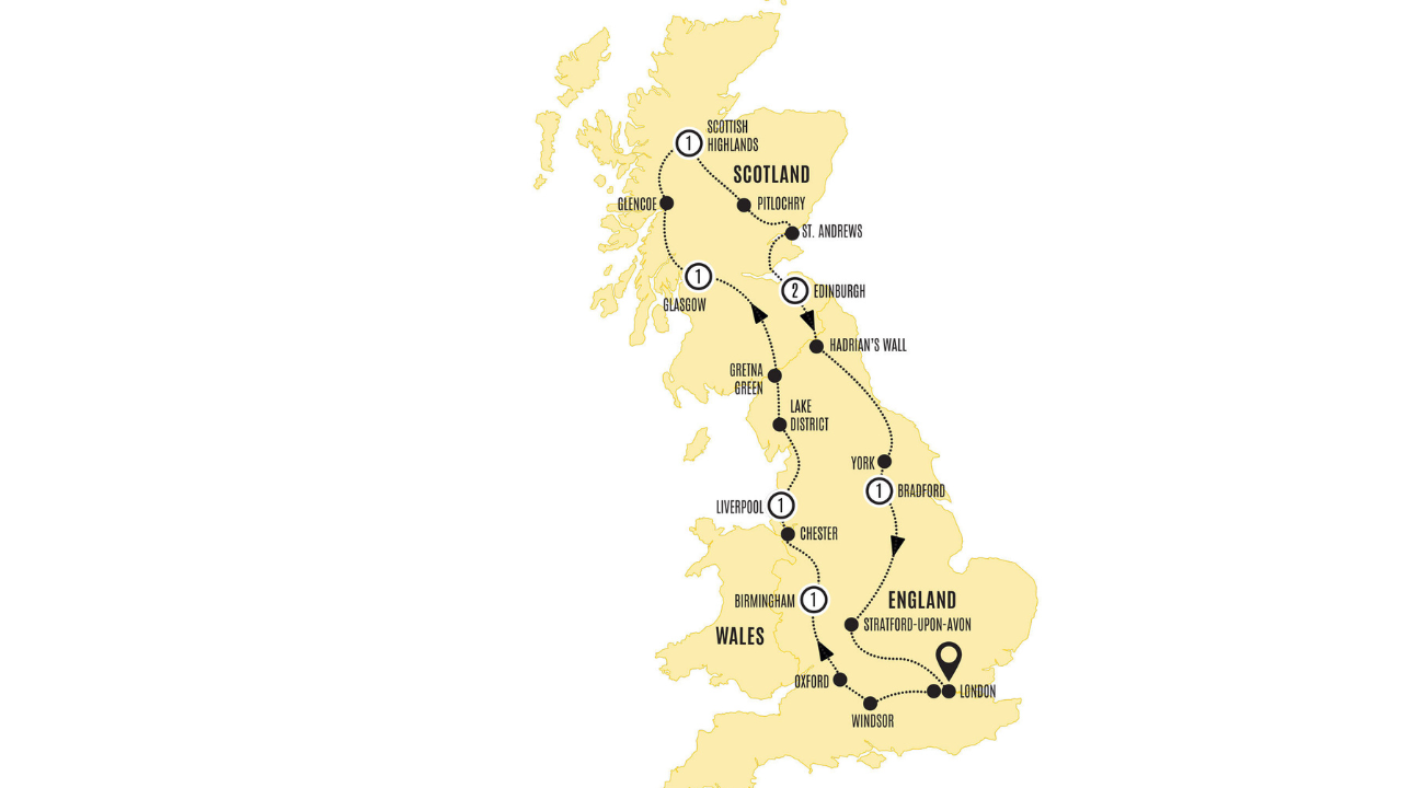 England and Scotland Heritage Tour