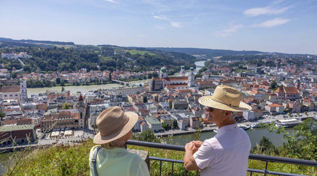 Scenic view of Passau in Germany