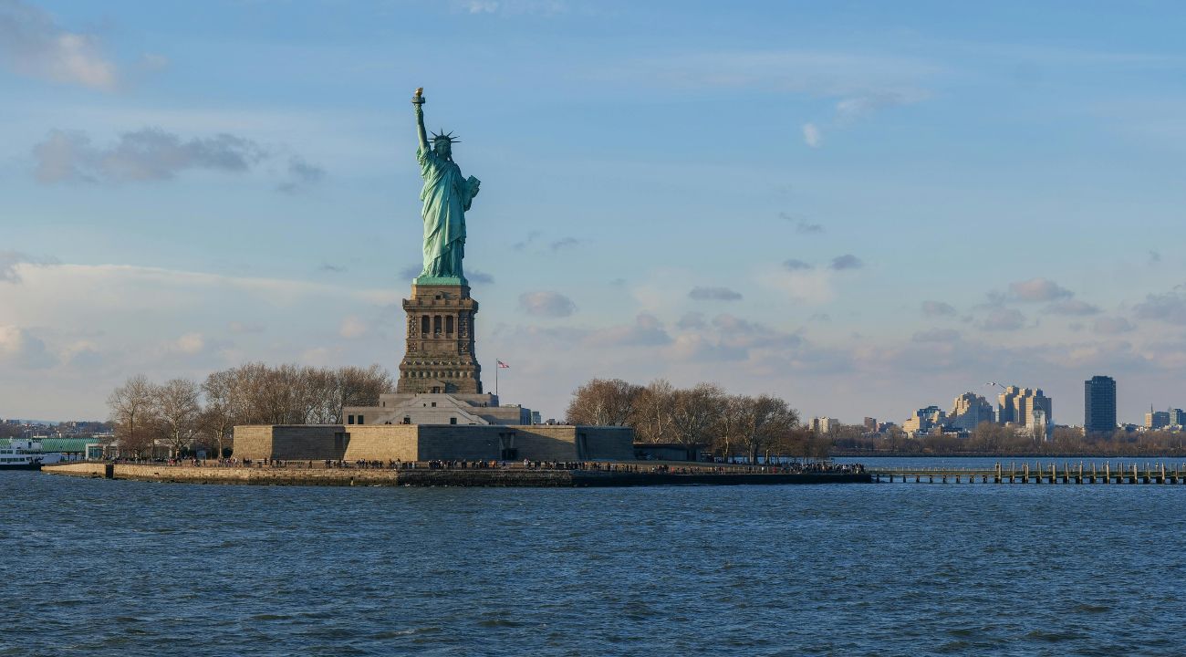 Statue of Liberty in New York, an iconic stop on North America touring holidays