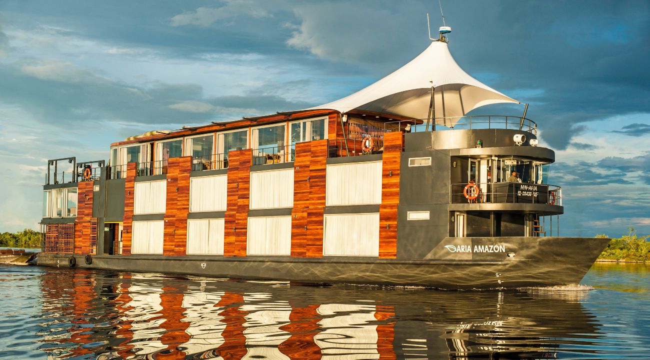 Comparison concept of river cruise and ocean cruise highlighting differences in inclusions and overall travel value